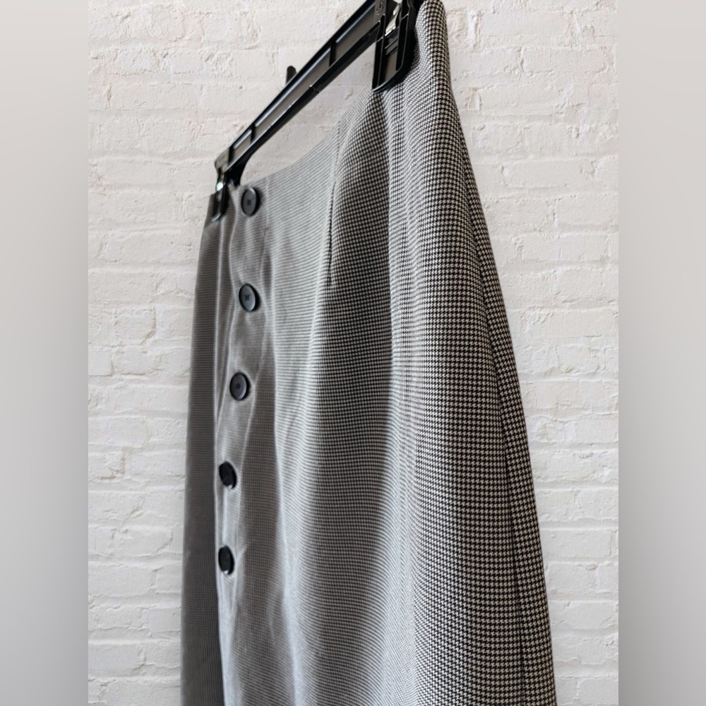 Anthropologie X Mare Mare Asymmetrical Button-down Midi Skirt Side Slit Size XS - Picture 6 of 10